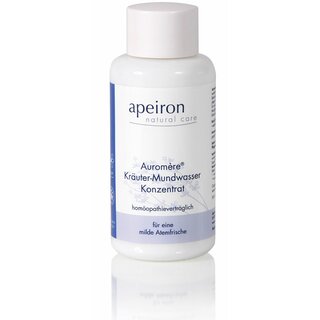 Apeiron Auromre Herbal Mouthwash Concentrate - Menthol Free 100ml
