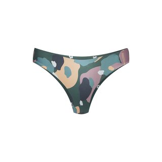 Boochen Bikini Bottom Arpoador Green Wildflower/Daisy